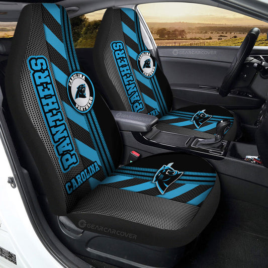 Carolina Panthers Car Seat Covers Custom Car Accessories - Gearcarcover - 2