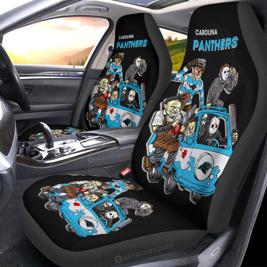 Carolina Panthers Car Seat Covers Custom Car Accessories - Gearcarcover - 1