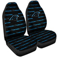 Carolina Panthers Car Seat Covers Sporty Team Collection - Gearcarcover - 3