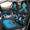 Carolina Panthers Car Seat Covers Sporty Team Collection - Gearcarcover - 1