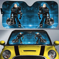 Carolina Panthers Car Sunshade Custom Car Accessories For Fan - Gearcarcover - 1