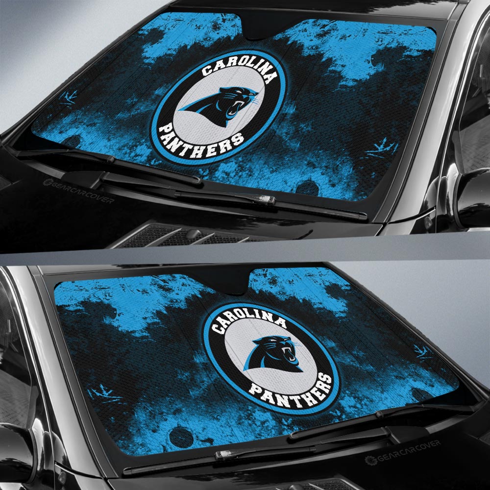 Carolina Panthers Car Sunshade Custom Car Accessories - Gearcarcover - 2