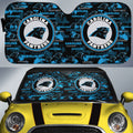 Carolina Panthers Car Sunshade Custom Car Accessories - Gearcarcover - 1