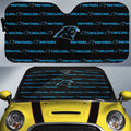 Carolina Panthers Car Sunshade Sporty Team Collection - Gearcarcover - 1