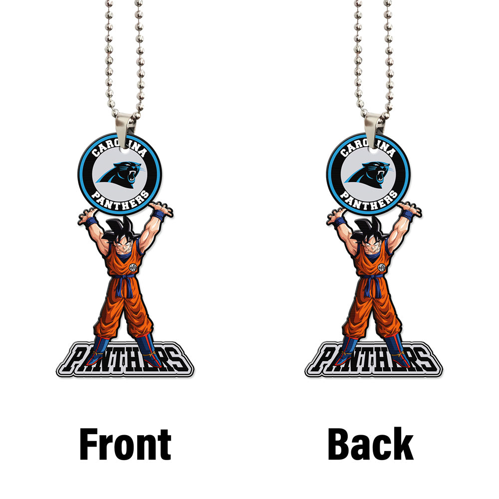 Carolina Panthers Ornament Goku Car Accessories - Gearcarcover - 4