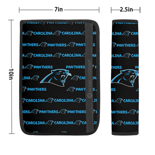 Carolina Panthers Seat Belt Covers Sporty Team Collection - Gearcarcover - 1