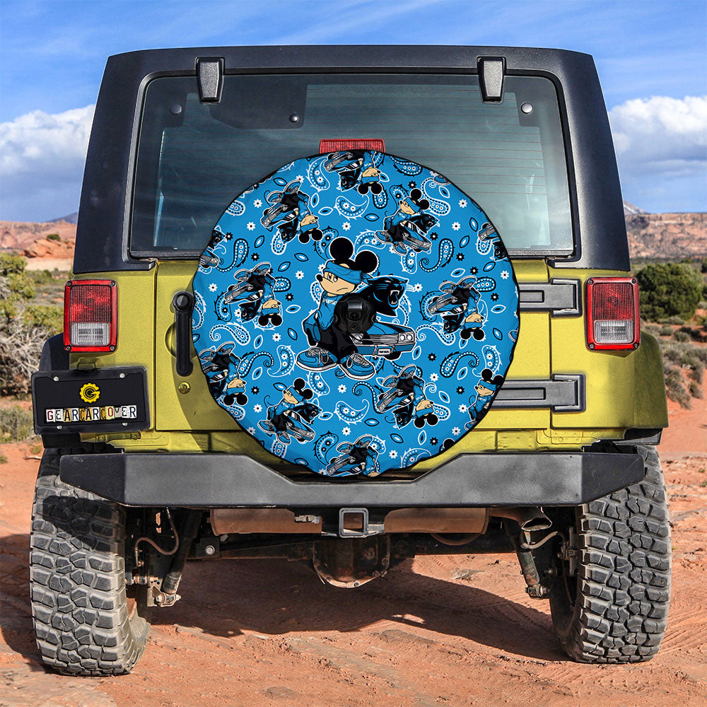 Carolina Panthers Spare Tire Covers Camera Hole Cartoon Theme Collection - Gearcarcover - 3