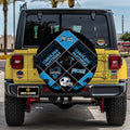 Carolina Panthers Spare Tire Covers Camera Hole Sporty Team Collection - Gearcarcover - 2