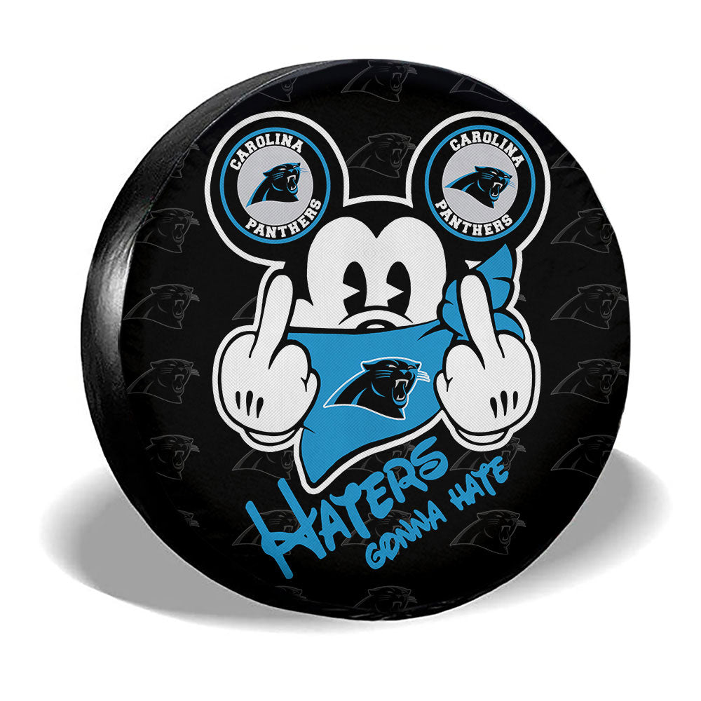 Carolina Panthers Spare Tire Covers Custom Car Accessories - Gearcarcover - 3