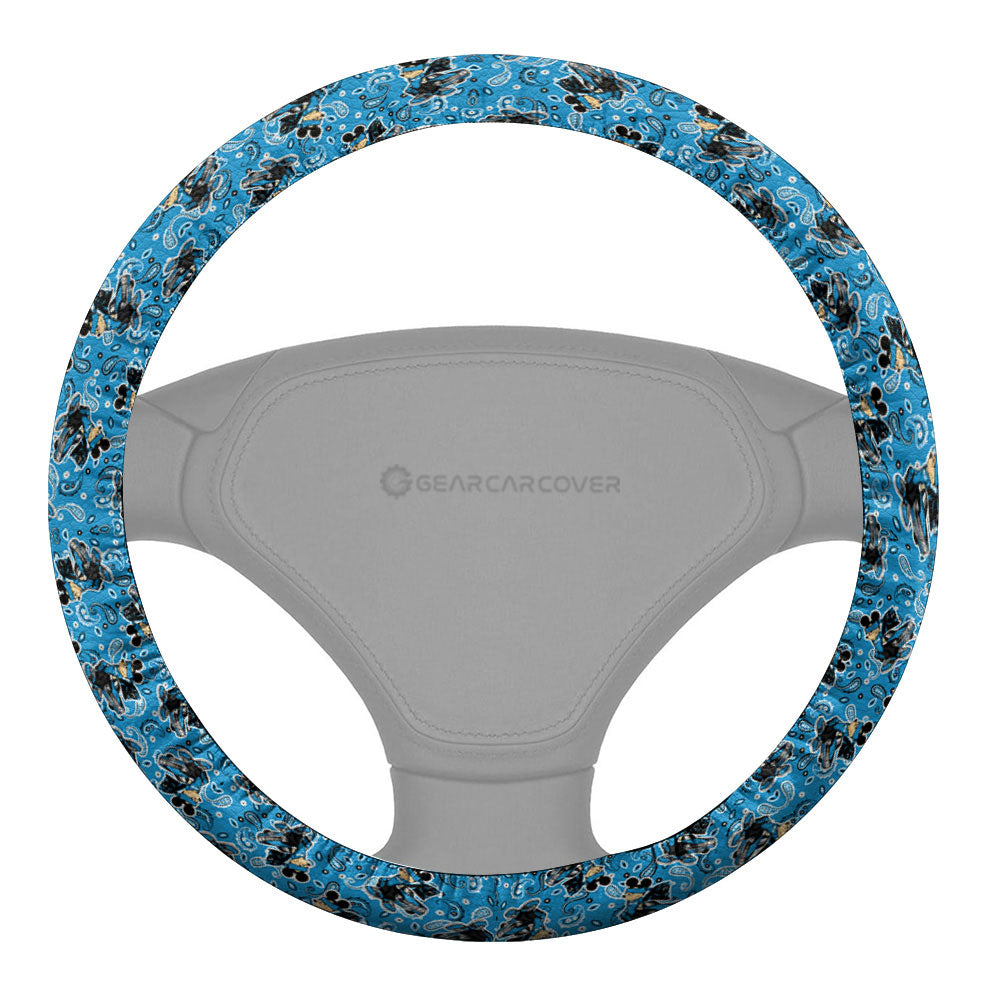 Carolina Panthers Steering Wheel Cover Cartoon Theme Collection - Gearcarcover - 2