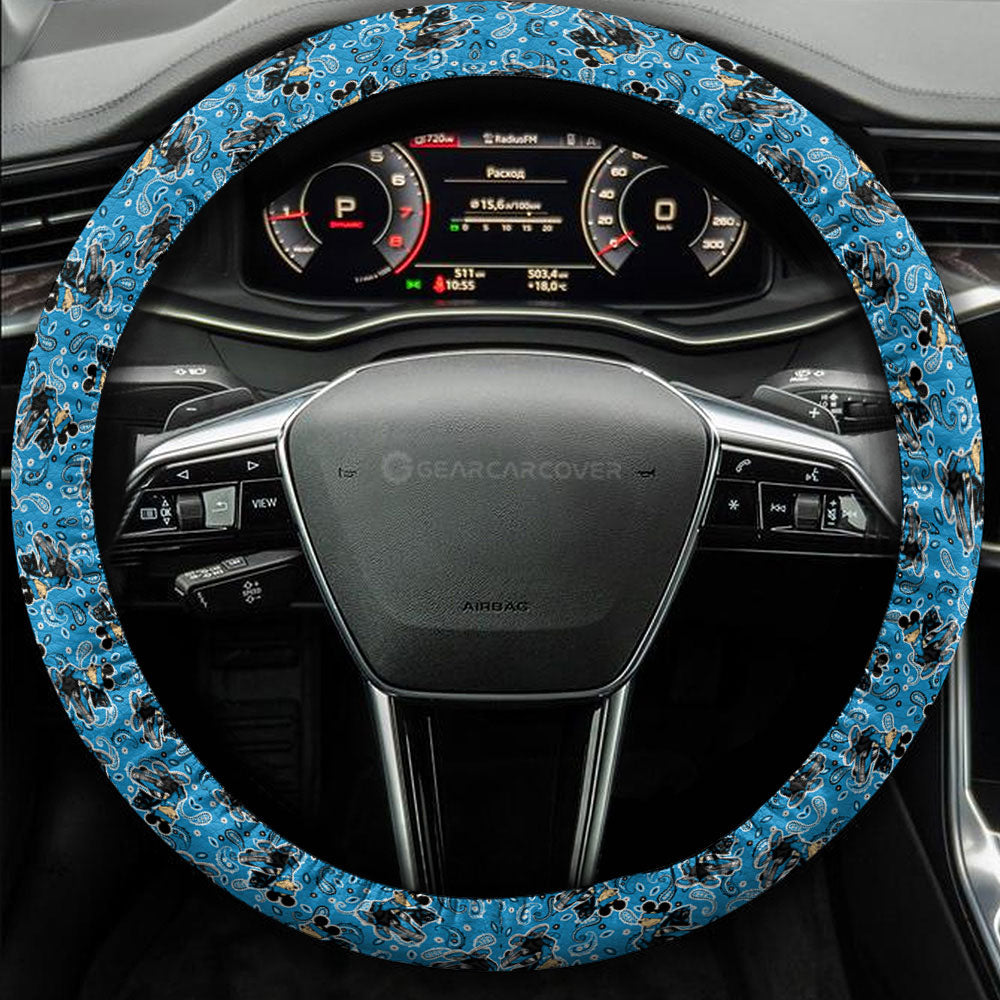 Carolina Panthers Steering Wheel Cover Cartoon Theme Collection - Gearcarcover - 3