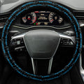 Carolina Panthers Steering Wheel Cover Sporty Team Collection - Gearcarcover - 3
