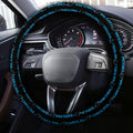 Carolina Panthers Steering Wheel Cover Sporty Team Collection - Gearcarcover - 4