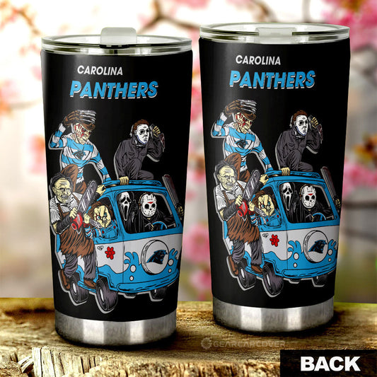 Carolina Panthers Tumbler Cup Custom Car Accessories - Gearcarcover - 2