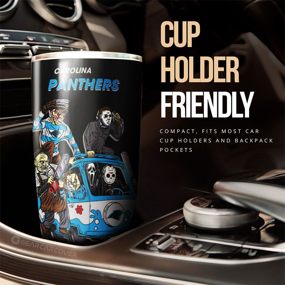 Carolina Panthers Tumbler Cup Custom Car Accessories - Gearcarcover - 3