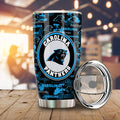 Carolina Panthers Tumbler Cup Custom Car Accessories - Gearcarcover - 1