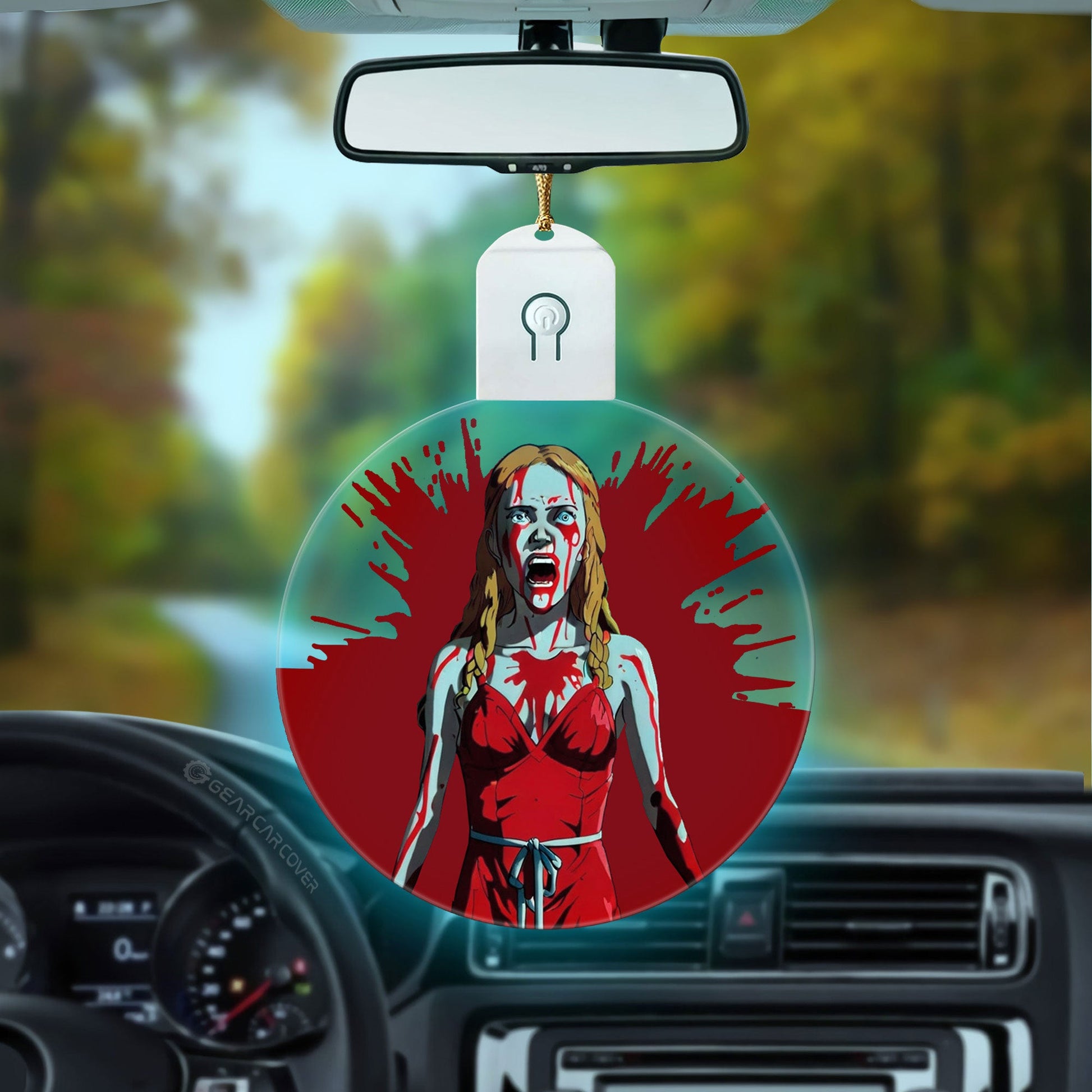 Carrie White Led Ornament Custom Car Decorations - Gearcarcover - 3