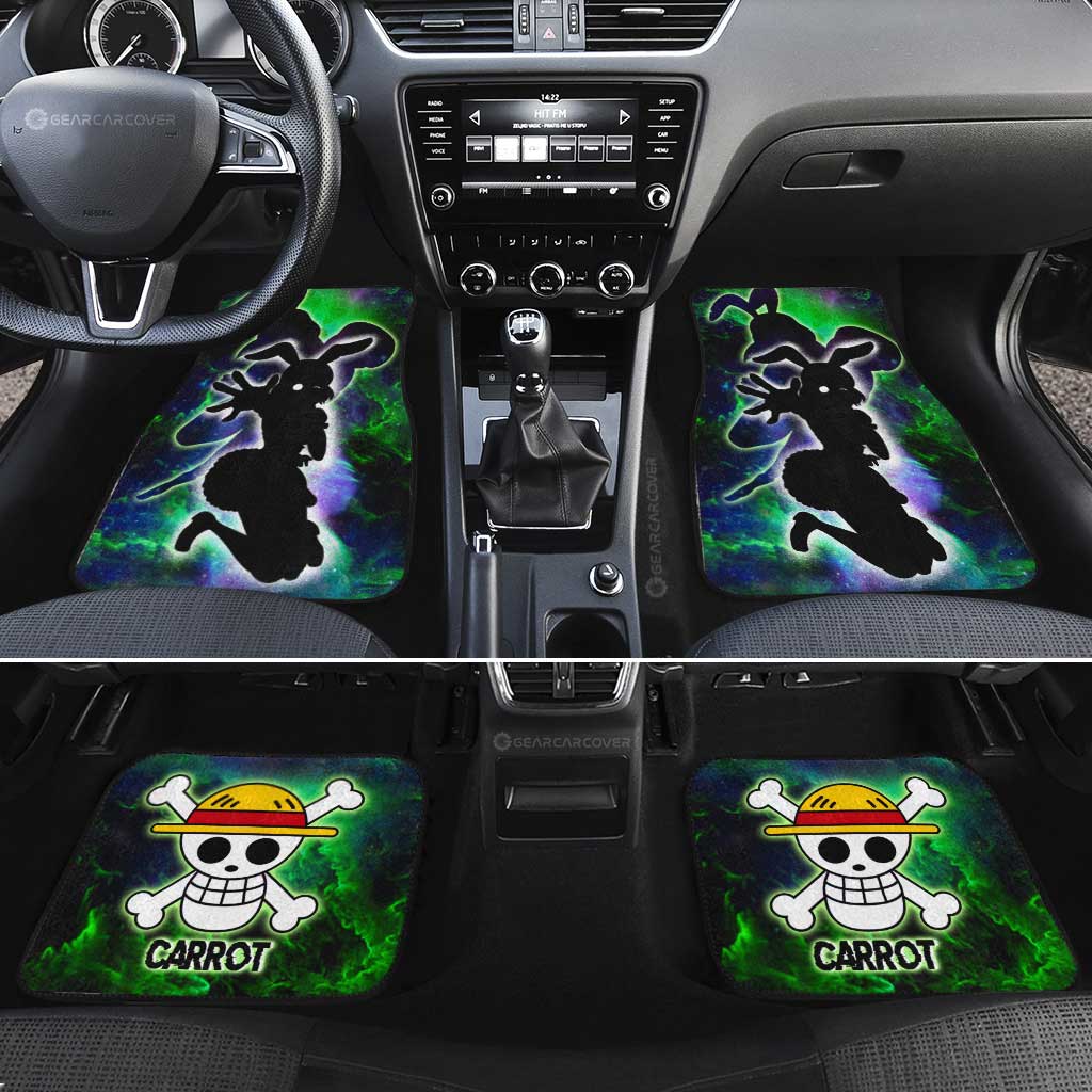 Carrot Car Floor Mats Custom Silhouette Style - Gearcarcover - 2