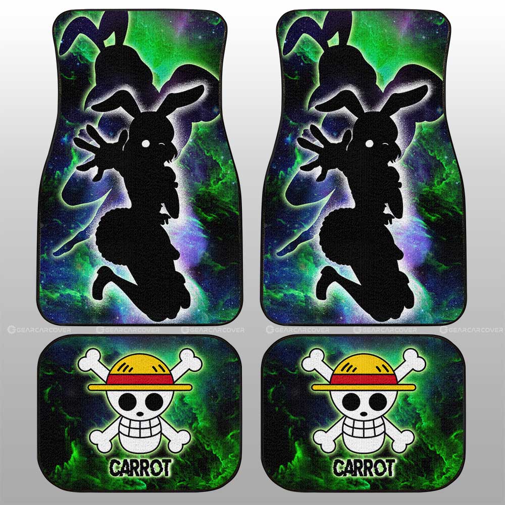 Carrot Car Floor Mats Custom Silhouette Style - Gearcarcover - 1