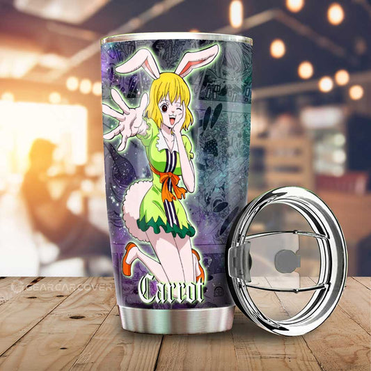 Carrot Tumbler Cup Custom Car Accessories Manga Galaxy Style - Gearcarcover - 1