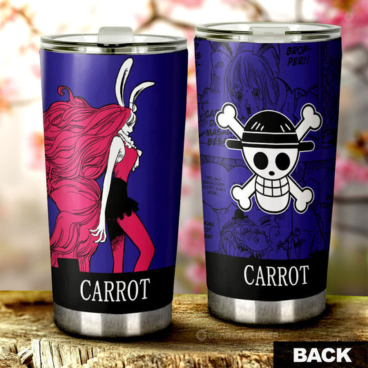 Carrot Tumbler Cup Custom Car Accessories Manga Style - Gearcarcover - 1