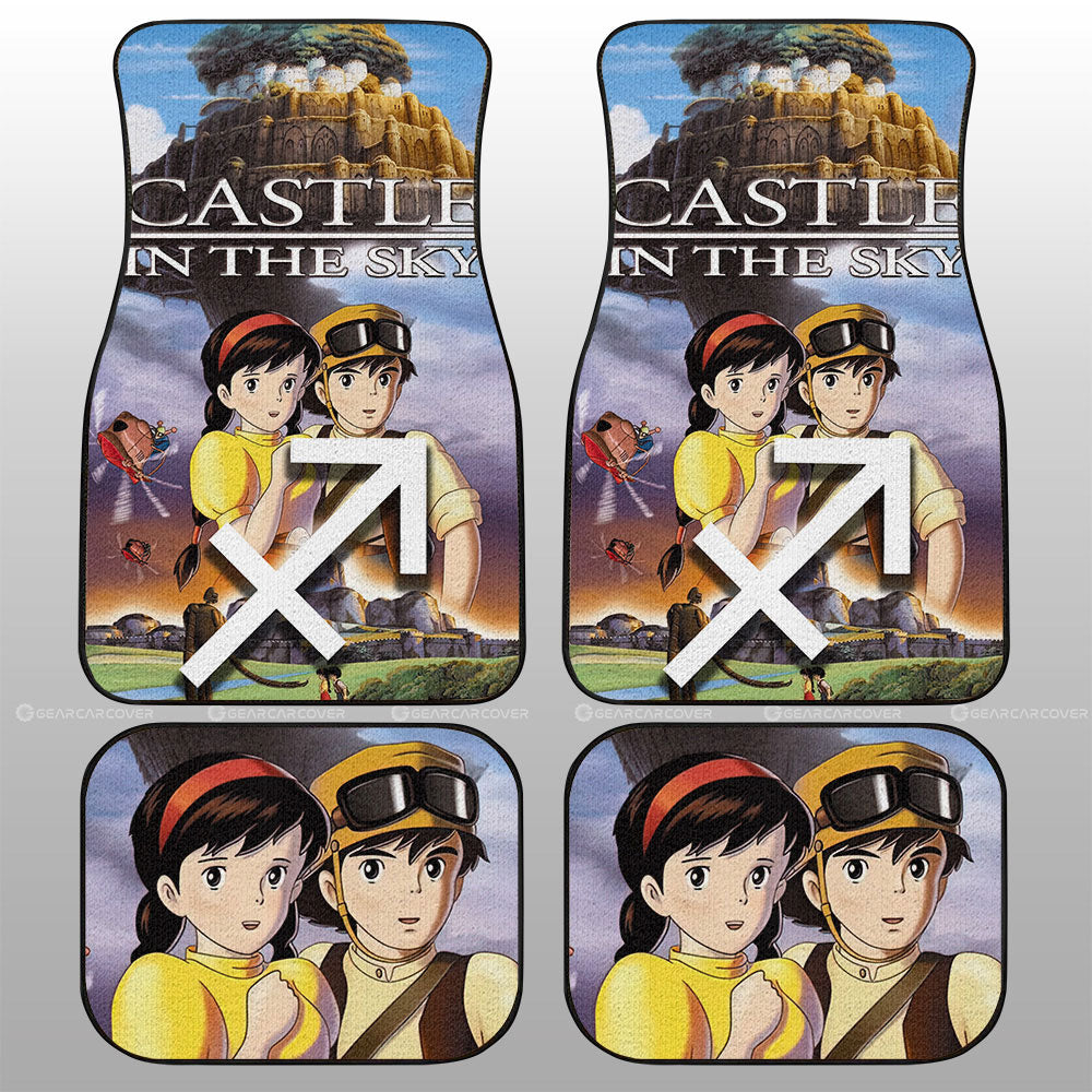Castle In The Sky Car Floor Mats Custom Car Accessories - Gearcarcover - 1