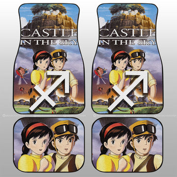 Castle In The Sky Car Floor Mats Custom Car Accessories - Gearcarcover - 1