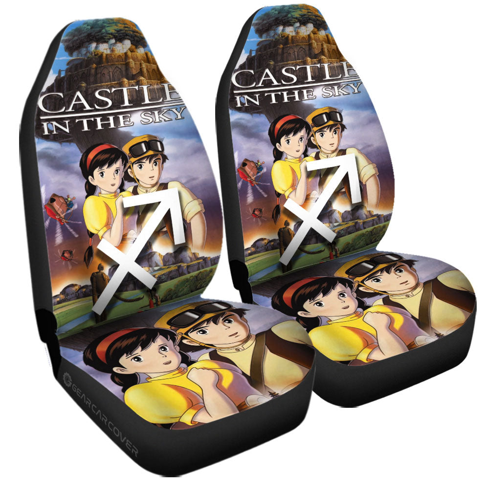 Castle In The Sky Car Seat Covers Custom Car Accessories - Gearcarcover - 3