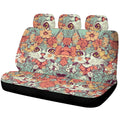 Cat Floral Car Back Seat Cover Custom Car Accessories - Gearcarcover - 1