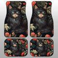 Cat Floral Car Floor Mats Custom Car Accessories - Gearcarcover - 1