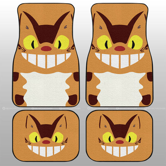 Catbus Car Floor Mats Custom My Neighbor Totoro Car Accessories - Gearcarcover - 1