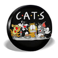 Cats Mashup Spare Tire Covers Custom Car Accessories - Gearcarcover - 3