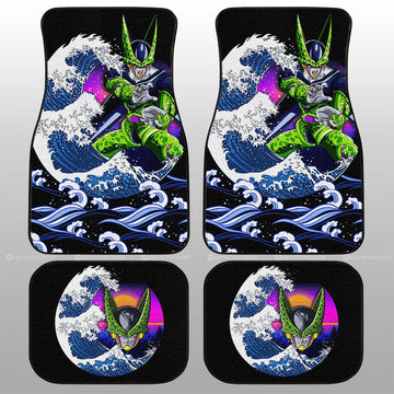 Cell Car Floor Mats Custom Dragon Ball Car Interior Accessories - Gearcarcover - 1