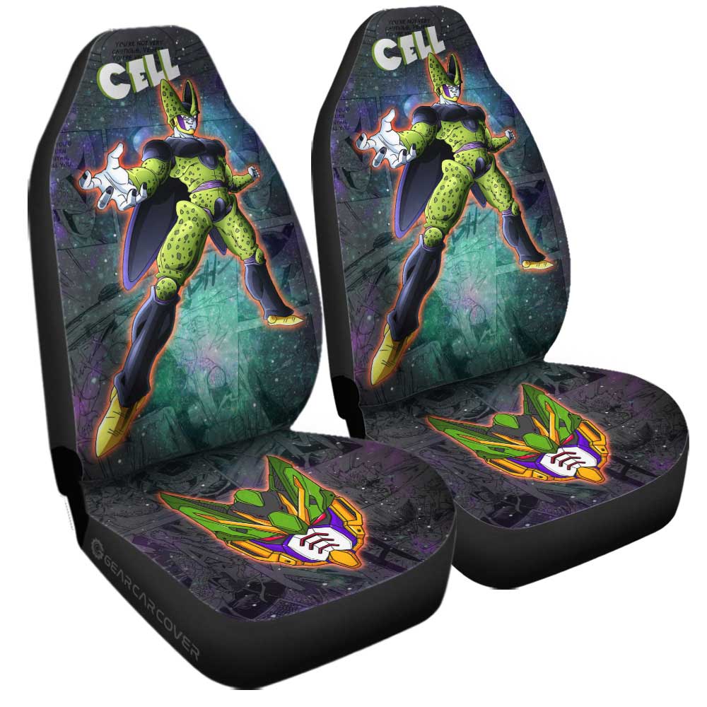 Cell Car Seat Covers Custom Car Accessories Manga Galaxy Style - Gearcarcover - 3