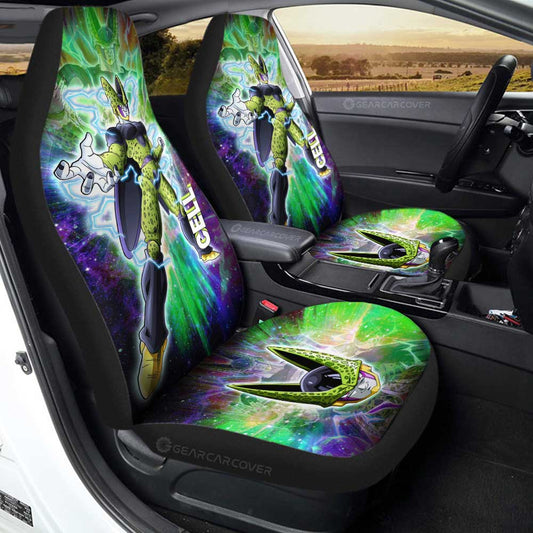 Cell Car Seat Covers Custom Dragon Ball Anime Car Accessories - Gearcarcover - 2