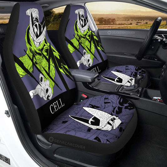 Cell Car Seat Covers Custom Manga Color Style - Gearcarcover - 1