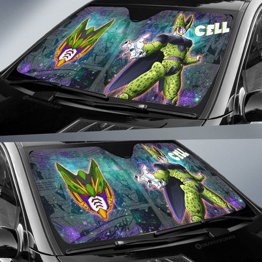 Cell Car Sunshade Custom Car Accessories Manga Galaxy Style - Gearcarcover - 2