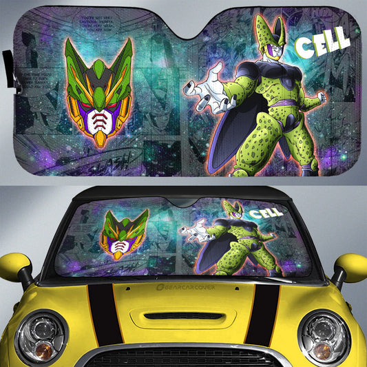 Cell Car Sunshade Custom Car Accessories Manga Galaxy Style - Gearcarcover - 1