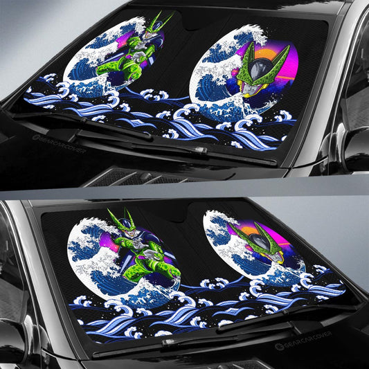 Cell Car Sunshade Custom Dragon Ball Car Interior Accessories - Gearcarcover - 2