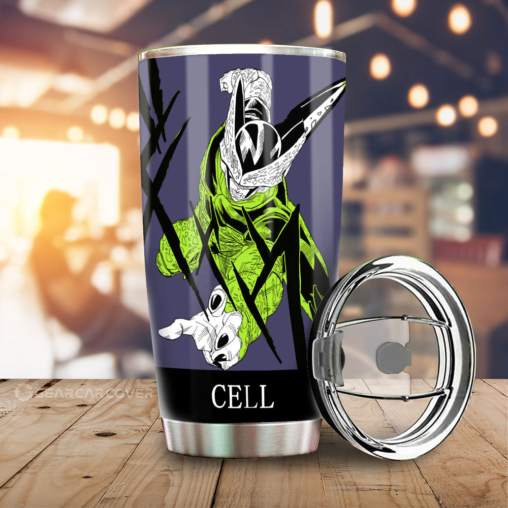 Cell Tumbler Cup Custom Manga Color Style - Gearcarcover - 2