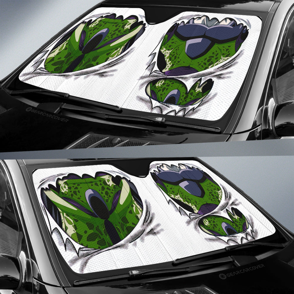 Cell Uniform Car Sunshade Custom - Gearcarcover - 2