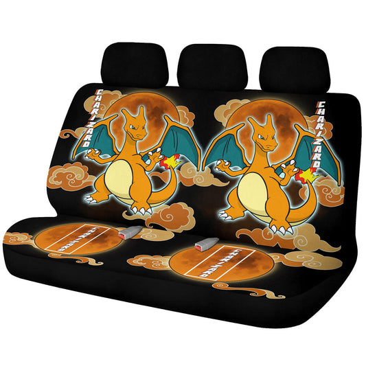 Charizard Car Back Seat Covers Custom Anime Car Accessories - Gearcarcover - 1