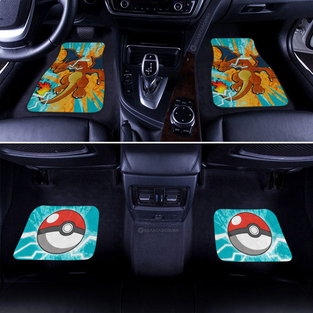 Charizard Car Floor Mats Custom Car Interior Accessories - Gearcarcover - 2