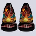 Charizard Car Seat Covers Custom Anime Car Accessories For Anime Fans - Gearcarcover - 4