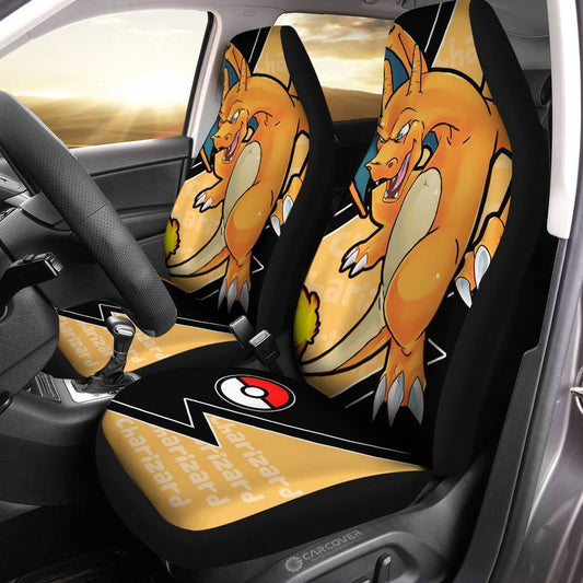 Charizard Car Seat Covers Custom Anime Car Accessories - Gearcarcover - 2