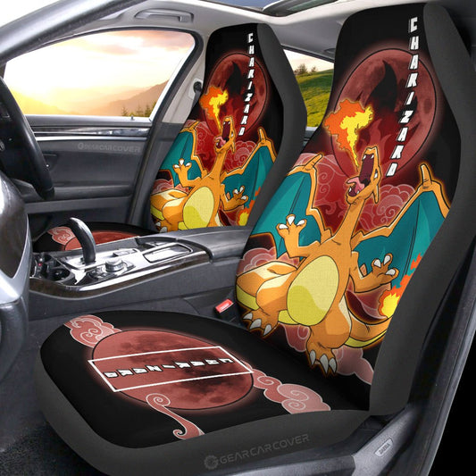 Charizard Car Seat Covers Custom Car Accessories For Fans - Gearcarcover - 2