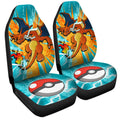 Charizard Car Seat Covers Custom Car Accessories For Fans - Gearcarcover - 3