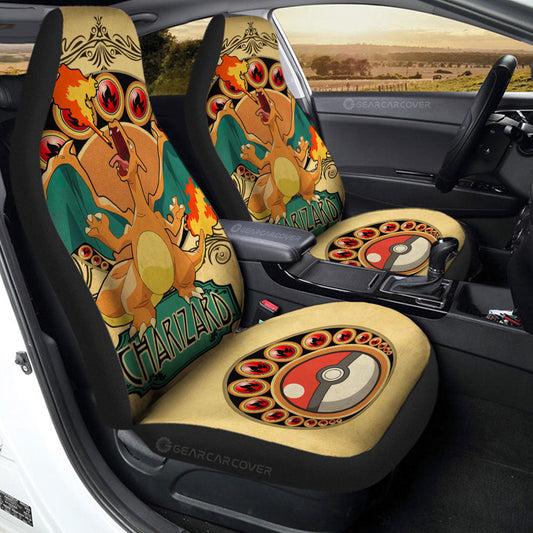 Charizard Car Seat Covers Custom Car Interior Accessories - Gearcarcover - 2