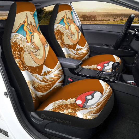Charizard Car Seat Covers Custom Pokemon Car Accessories - Gearcarcover - 2