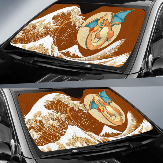 Charizard Car Sunshade Custom Pokemon Car Accessories - Gearcarcover - 2